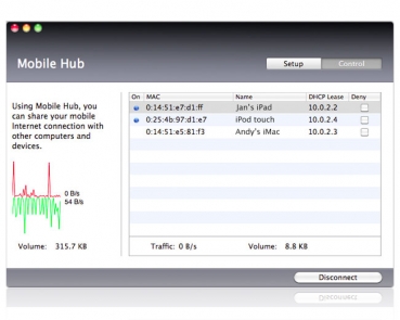 launch2net Premium the mobile connection manager for Mac OS X