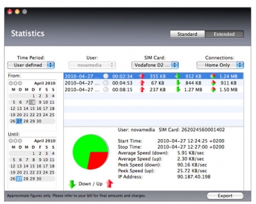 launch2net Premium the mobile connection manager for Mac OS X
