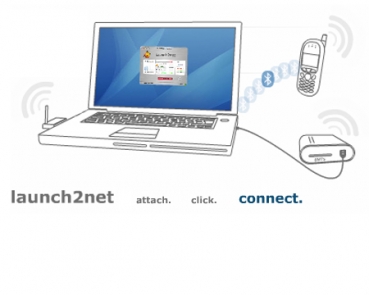 launch2net Premium the mobile connection manager for Mac OS X
